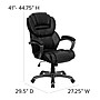 Flash Furniture Stella Ergonomic LeatherSoft Swivel High Back Executive Office Chair, Black (GO901BK)~#|#~sp137085997_sc7