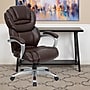 Flash Furniture Stella Ergonomic LeatherSoft Swivel High Back Executive Office Chair, Brown (GO901BN)~#|#~sp137086012_sc7