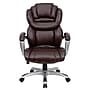 Flash Furniture Stella Ergonomic LeatherSoft Swivel High Back Executive Office Chair, Brown (GO901BN)~#|#~sp137086033_sc7