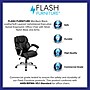 Flash Furniture Heather Ergonomic LeatherSoft Swivel Mid-Back Executive Office Chair, Black (GO931HMIDBK)~#|#~sp137086071_sc7