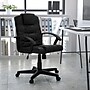 Flash Furniture Lindon LeatherSoft Swivel Mid-Back Task Office Chair, Black (GO937MBKLEA)~#|#~sp137086083_sc7