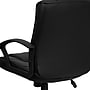 Flash Furniture Lindon LeatherSoft Swivel Mid-Back Task Office Chair, Black (GO937MBKLEA)~#|#~sp137086091_sc7