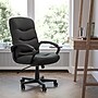 Flash Furniture Chelsea LeatherSoft Swivel Mid-Back Executive Office Chair, Black (GO9771BKLEA)~#|#~sp137086106_sc7