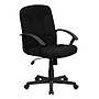 Flash Furniture Garver Fabric Swivel Mid-Back Executive Office Chair, Black (GOST6BKFAB)~#|#~sp137086142_sc7