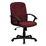 Flash Furniture Garver Fabric Swivel Mid-Back Executive Office Chair, Burgundy (GOST6BYFAB)~#|#~sp137086171_sc7