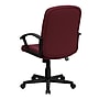 Flash Furniture Garver Fabric Swivel Mid-Back Executive Office Chair, Burgundy (GOST6BYFAB)~#|#~sp137086178_sc7