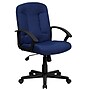 Flash Furniture Garver Fabric Swivel Mid-Back Executive Office Chair, Navy (GOST6NVYFAB)~#|#~sp137086192_sc7