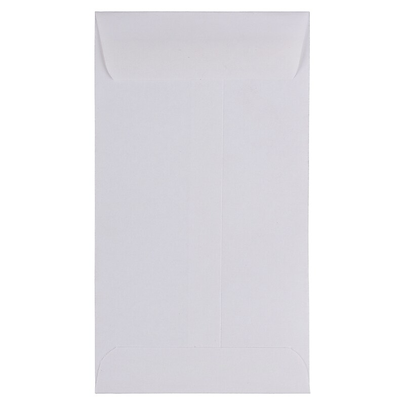 JAM Paper #6 Coin Business Envelopes, 3.375 x 6, White, Bulk 1000/Carton (01623184B) image 1