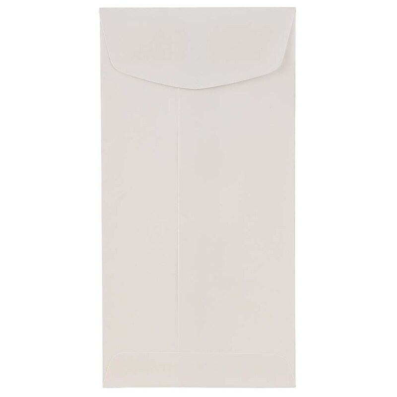 JAM Paper Monarch Policy 8 Glove Envelopes, 3.875 x 7.5, White, 25/Pack (1623987) image 1