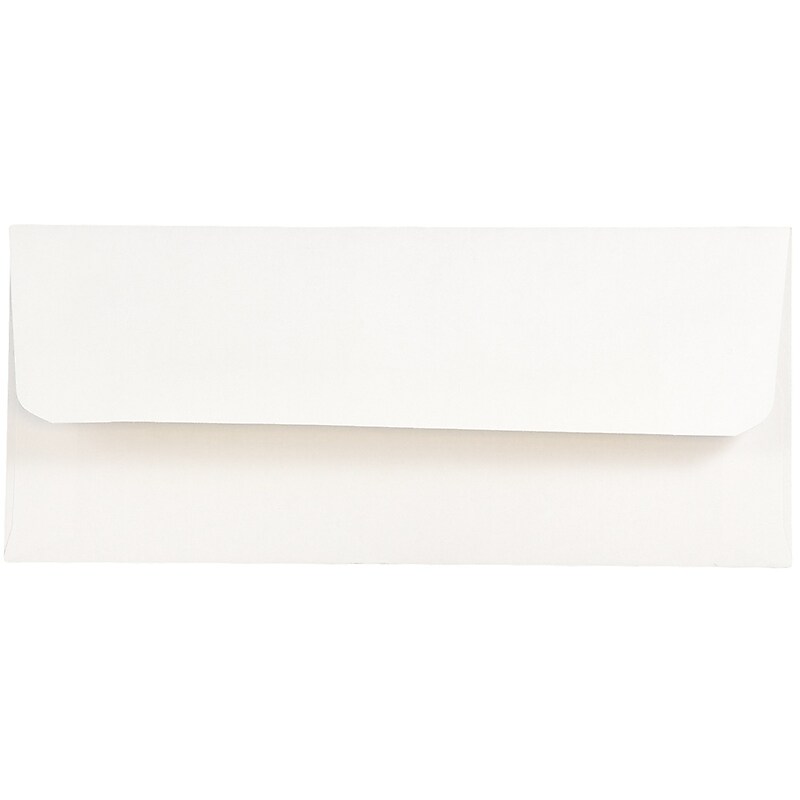 JAM Paper Currency Envelope, 3" x 6 11/16", White, 25/Pack (216313691) image 1