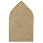 JAM Paper 3.125 x 3.125 Square Recycled Kraft Invitation Envelopes, Brown Kraft Paper Bag, 25/Pack (52797687)~#|#~sp137086446_sc7