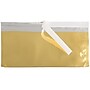 JAM Paper #10 Business Foil Envelopes with Self-Adhesive Closure, 4.125 x 9.5, Gold, 25/Pack (1323305)~#|#~sp137086460_sc7