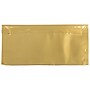 JAM Paper #10 Business Foil Envelopes with Self-Adhesive Closure, 4.125 x 9.5, Gold, 25/Pack (1323305)~#|#~sp137086462_sc7