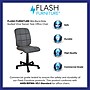 Flash Furniture Clayton Armless Vinyl Swivel Task Chair, Gray (GO16911GY)~#|#~sp137086959_sc7