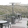 Flash Furniture Sol Propane Freestanding Outdoor Heater, 40000 BTU, Silver (NANHSSAGHSL)~#|#~sp137088242_sc7