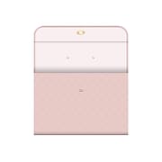 U Brands Pretty Straight-Cut 19-Pocket File Folder, Letter Size, Pink (2628U02-06)
