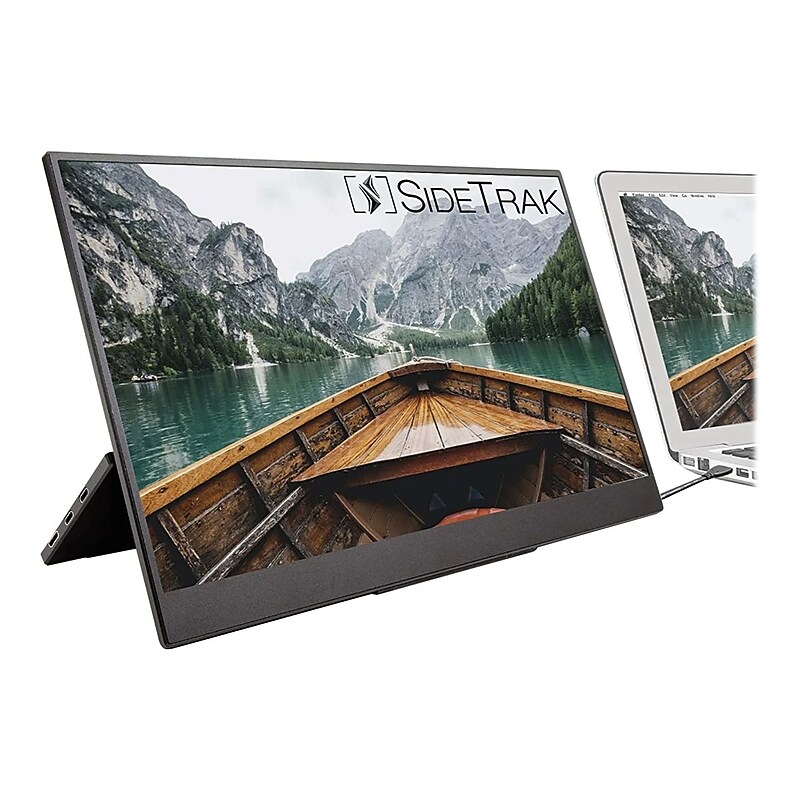 SideTrak Solo 15.6" 60 Hz LED Portable Monitor, Black (STFRHDTC15BL) image 1