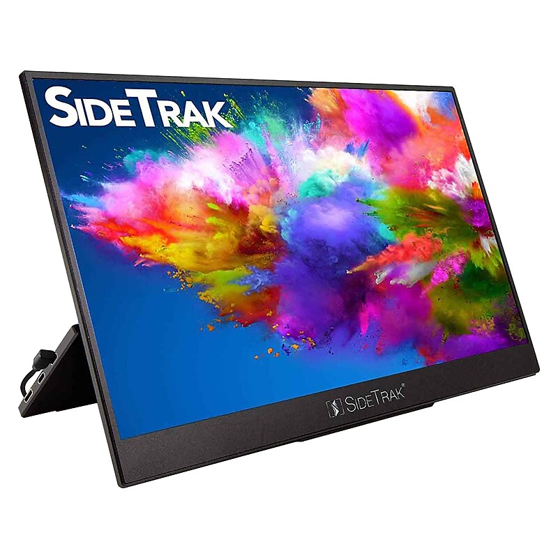SideTrak Solo 15.8" 60 Hz LED Portable Monitor, Black (STFRHD16BL) image 1