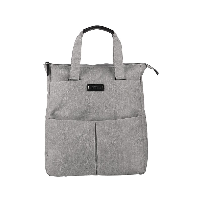 Bugatti Reborn Collection Gray Polyester 3-in-1 Tote Bag, Medium (LBG2232BU-GRAY) image 1