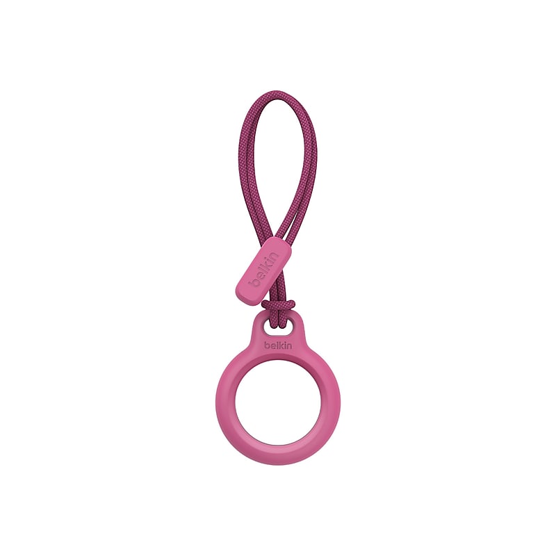 Belkin AirTag Secure Holder with Strap, Pink (F8W974btPNK) image 1