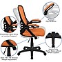 Flash Furniture Porter Ergonomic Mesh Swivel Executive Chair, Orange/Black (HL00161BKOR)~#|#~sp137088809_sc7