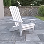 Flash Furniture Charlestown All-Weather Poly Resin Indoor/Outdoor Folding Adirondack Chair, White (JJC14505WH)~#|#~sp137089330_sc7