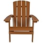 Flash Furniture Charlestown All-Weather Poly Resin Wood Adirondack Chair, Teak (JJC14501TEAK)~#|#~sp137089669_sc7