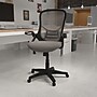 Flash Furniture Porter Ergonomic Mesh Swivel Executive Chair, Light Gray/Black (HL00161BKGY)~#|#~sp137090844_sc7