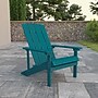 Flash Furniture Charlestown All-Weather Poly Resin Wood Adirondack Chair, Sea Foam (JJC14501SFM)~#|#~sp137091636_sc7