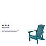 Flash Furniture Charlestown All-Weather Poly Resin Wood Adirondack Chair, Sea Foam (JJC14501SFM)~#|#~sp137091640_sc7