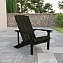 Flash Furniture Charlestown All-Weather Poly Resin Wood Adirondack Chair, Slate Gray (JJC14501SLT)~#|#~sp137091695_sc7