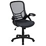 Flash Furniture Porter Ergonomic Mesh Swivel Executive Chair, Dark Gray/Black (HL00161BKDKGY)~#|#~sp137091710_sc7