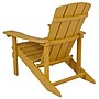 Flash Furniture Charlestown All-Weather Poly Resin Wood Adirondack Chair, Yellow (JJC14501YLW)~#|#~sp137091774_sc7