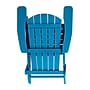 Flash Furniture Charlestown All-Weather Poly Resin Folding Adirondack Chair in Blue, 4 Pack (4JJC14505BLU)~#|#~sp137091996_sc7