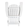 Flash Furniture Charlestown All-Weather Poly Resin Folding Adirondack Chair in White, 2 Pack (2JJC14505WH)~#|#~sp137092108_sc7