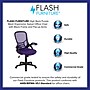 Flash Furniture Porter Ergonomic Mesh Swivel Executive Chair, Purple/Black (HL00161BKPUR)~#|#~sp137092125_sc7