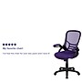 Flash Furniture Porter Ergonomic Mesh Swivel Executive Chair, Purple/Black (HL00161BKPUR)~#|#~sp137092128_sc7