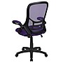 Flash Furniture Porter Ergonomic Mesh Swivel Executive Chair, Purple/Black (HL00161BKPUR)~#|#~sp137092389_sc7