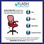 Flash Furniture Porter Ergonomic Mesh Swivel Executive Chair, Red/Black (HL00161BKRED)~#|#~sp137092691_sc7
