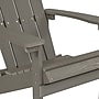 Flash Furniture Charlestown All-Weather Poly Resin Wood Adirondack Chairs, Gray, 2/Pack (2JJC14501LTG)~#|#~sp137092813_sc7
