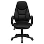Flash Furniture Leonard Ergonomic LeatherSoft Swivel High Back Executive Office Chair, Black (HHLC0005HI1B)~#|#~sp137094658_sc7