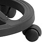 Flash Furniture Fabric Ergonomic Stool With Foot Ring, Black (WL905DG)~#|#~sp137094887_sc7