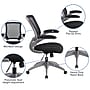 Flash Furniture Kale Ergonomic Mesh Swivel Mid-Back Task Office Chair, Black (BLZP8805BK)~#|#~sp137095167_sc7