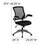 Flash Furniture Kale Ergonomic Mesh Swivel Mid-Back Task Office Chair, Black (BLZP8805BK)~#|#~sp137095168_sc7