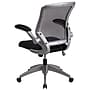 Flash Furniture Kale Ergonomic Mesh Swivel Mid-Back Task Office Chair, Black (BLZP8805BK)~#|#~sp137095169_sc7