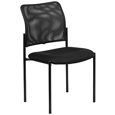 Flash Furniture Jana Mesh Stackable Side Chair, Black (GO5152) Simolary simolary.com