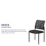 Flash Furniture Jana Mesh Stackable Side Chair, Black (GO5152)~#|#~sp137095199_sc7