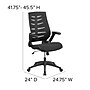 Flash Furniture Kale Ergonomic Mesh Swivel High Back Executive Office Chair, Black (BLZP809BK)~#|#~sp137095294_sc7