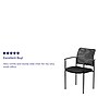 Flash Furniture Jana Mesh Stackable Side Chair with Arms, Black (GO5162)~#|#~sp137095341_sc7