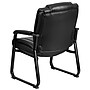 Flash Furniture Leather Guest Chair, Black (GO2138)~#|#~sp137095717_sc7
